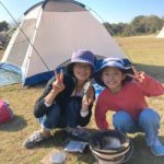 【母子キャンプ】in竜王山オートキャンプ場②晩ご飯とテントの中