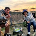 【熊本】【菊池】家族キャンプin【四季の里旭志】は見晴サイトの夕日最高!!子連れにぴったりなキャンプ場でした♪