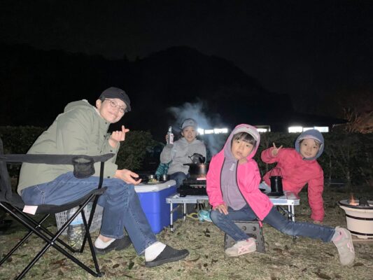 【山口】１１月の【秋吉台オートキャンプ場】で初めての寒い時期子連れキャンプ①