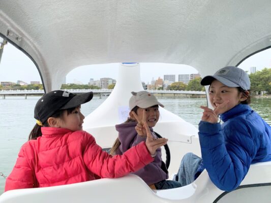 【福岡】【大濠公園】白鳥ボートはぶっちゃけ楽しい！！３０分で子どもの身も心も大満足でした(≧▽≦)