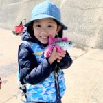 【福岡】【子連れ糸島】子どもと釣りにおすすめの漁港②爆釣の【野北漁港】✨絶対釣れてほしい時はここしかない!!