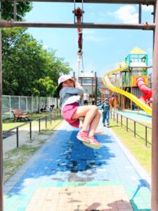 【熊本・阿蘇】子連れ旅行③内牧にある最高の公園【あそ☆ビバ】!!無料で思いっきり遊び倒そう!!
